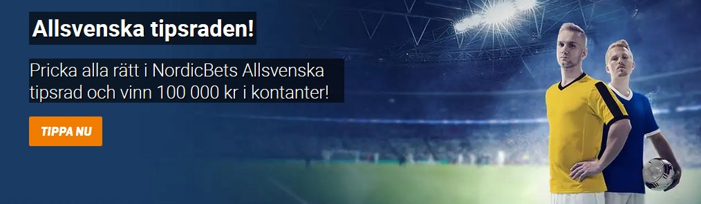 Spela på Allsvenskan 2019 med fina erbjudanden