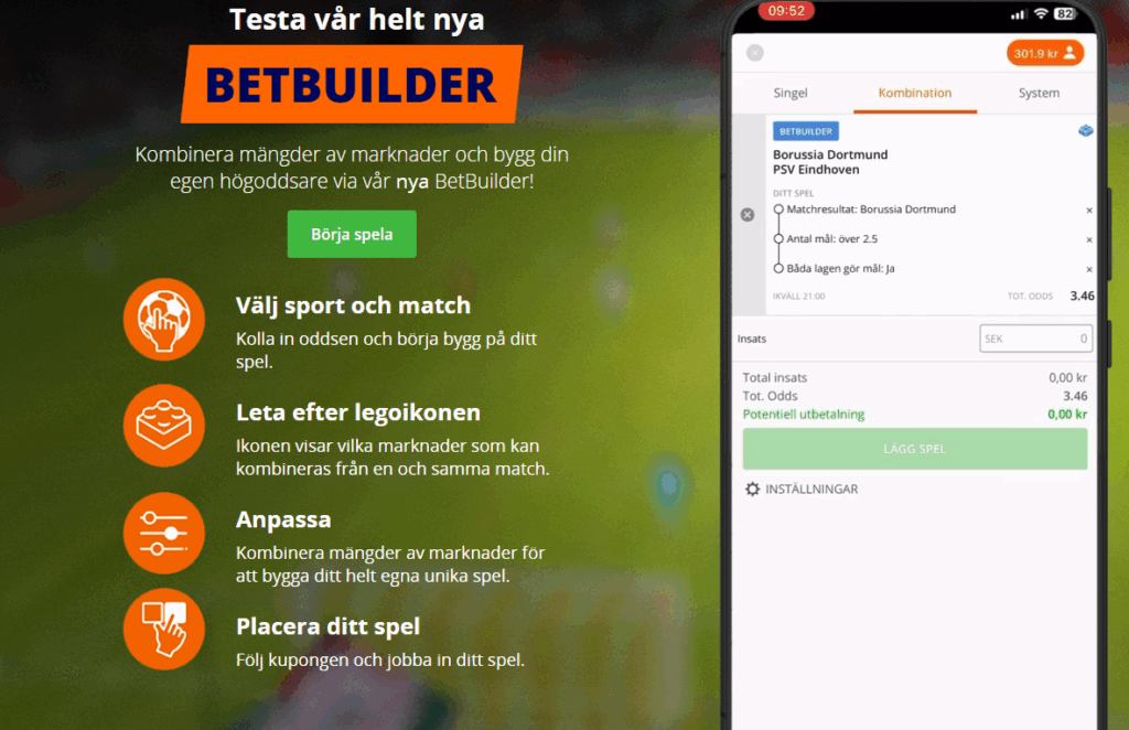 Betsson Betbuilder