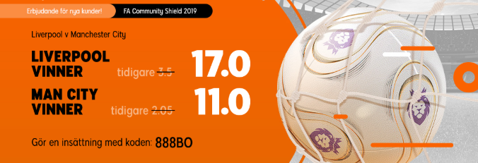 Liverpool - Man City möts i Community Shield 2019