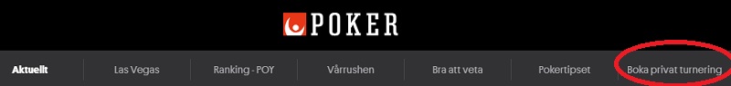 Poker homegame hos Svenska Spel