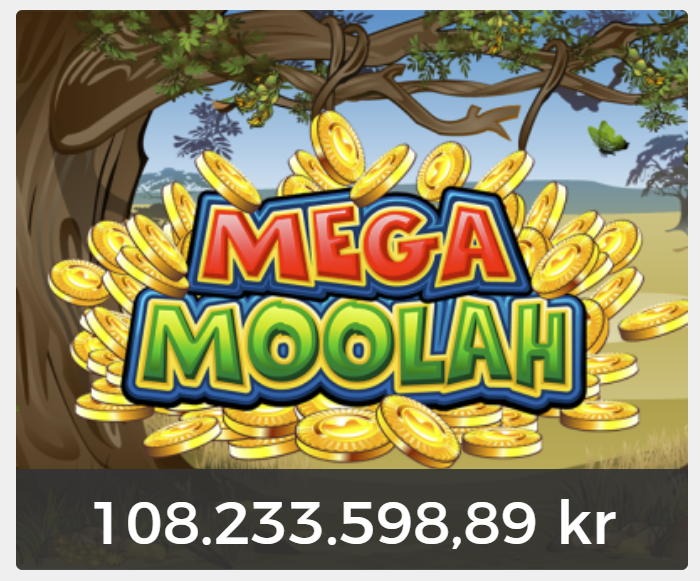 Mega Moolah nu över 100 miljoner kr i jackpott