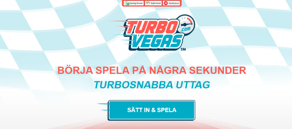 TurboVegas - Betta snabbt och enkelt