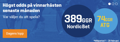 Bättre travodds hos Nordicbet