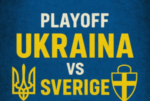 Sverige — Ukraina, 26 mars 2026 | Playoff till VM | Bästa Odds