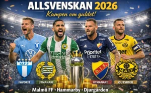 Spelschema Allsvenskan 2026 – Omgång 1-10 spikat