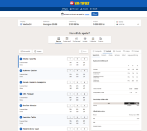 Spelförslag VM-Tipset 2026 Vecka 24 – Analys och Tips