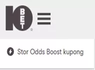Oddsboost hos 10bet