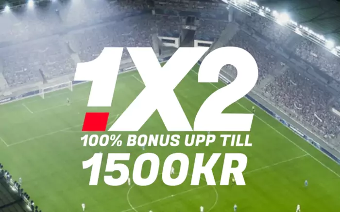 1X2.se bonus