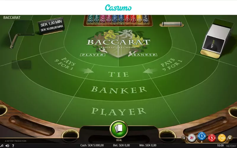 Spela gratis baccarat