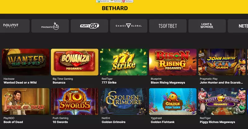 Bethard casino bonus