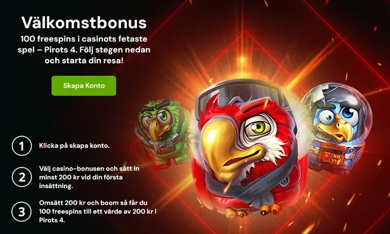 Betsafe välkomstbonus