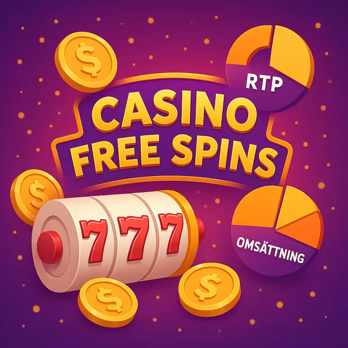 Casino free spins och RTP