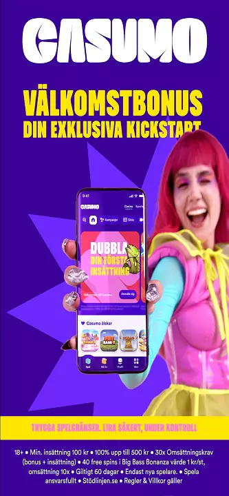 Casumo Casino App bonus