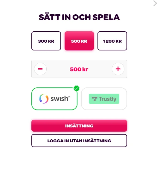 Registrera ett konto hos Cherry
