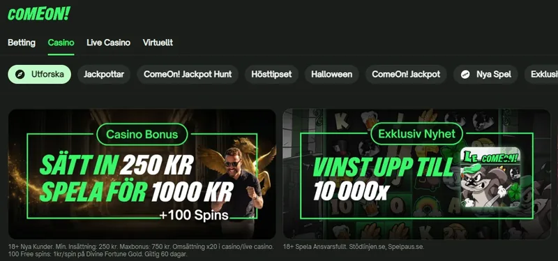 ComeOn casino