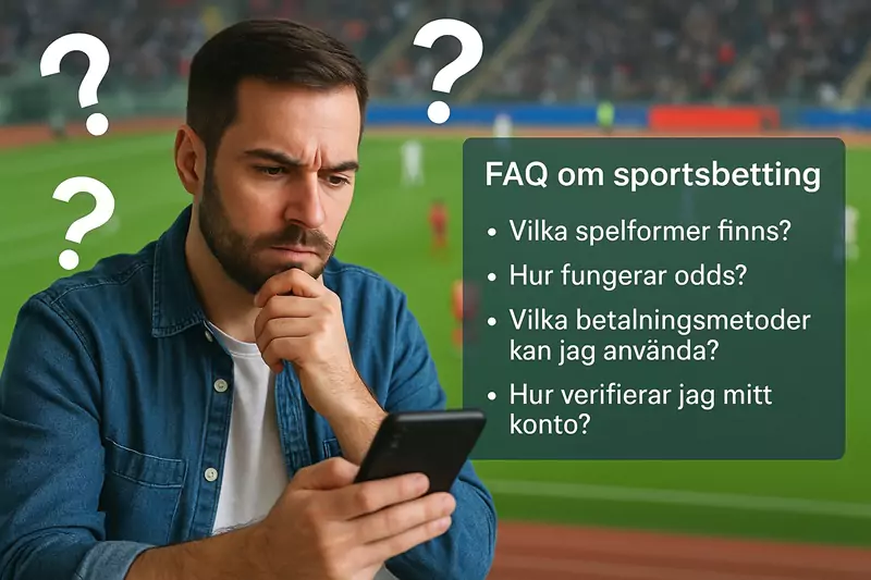 FAQ om sportsbetting och odds