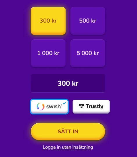 Registrera ett konto hos Happy Casino