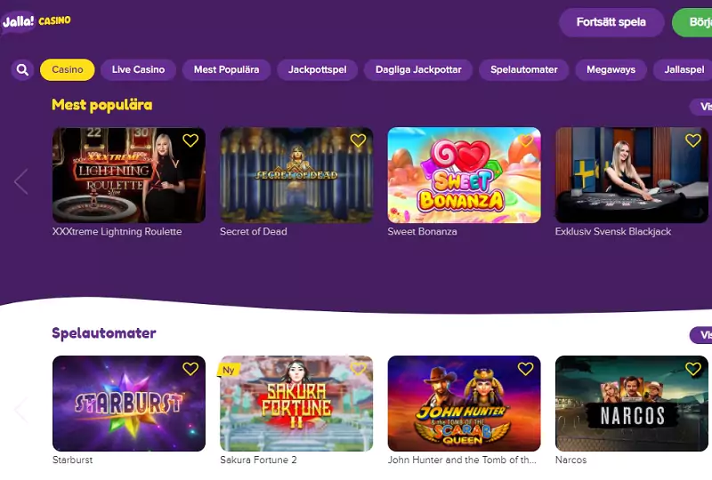Jalla Casino Recension