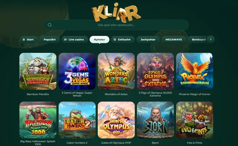 Klirr casino