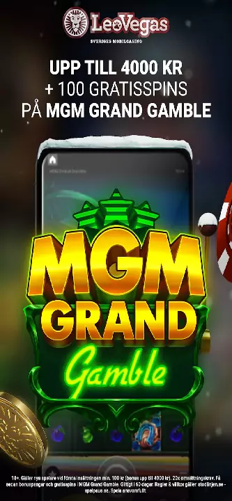LeoVegas Casino App bonus