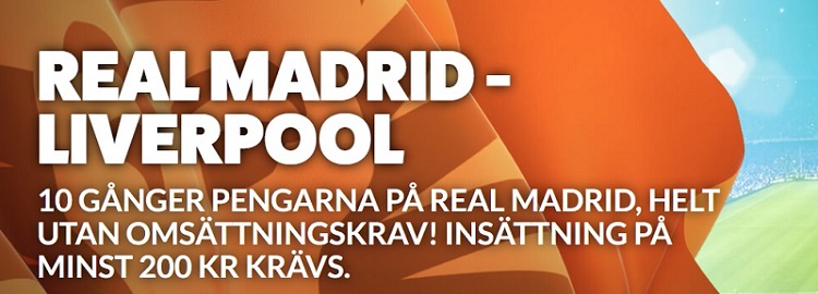 LeoVegas oddsboost Champions League final