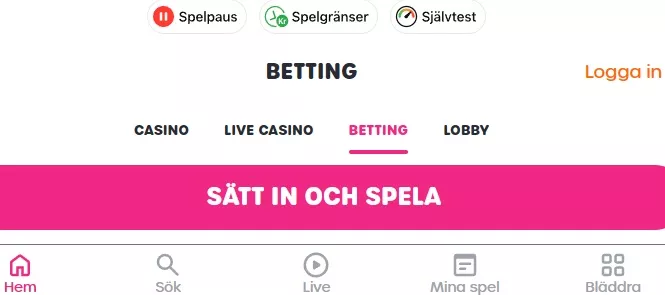Skapa spelkonto hos Lyllo