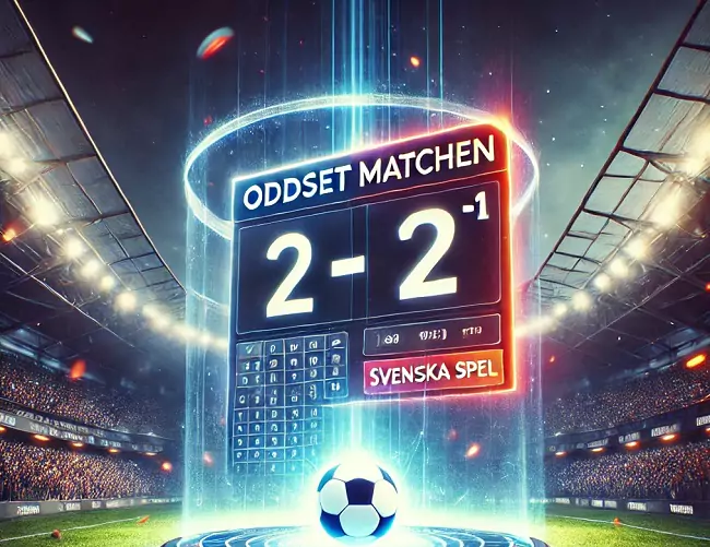 Oddsetmatchen hos Svenska Spel