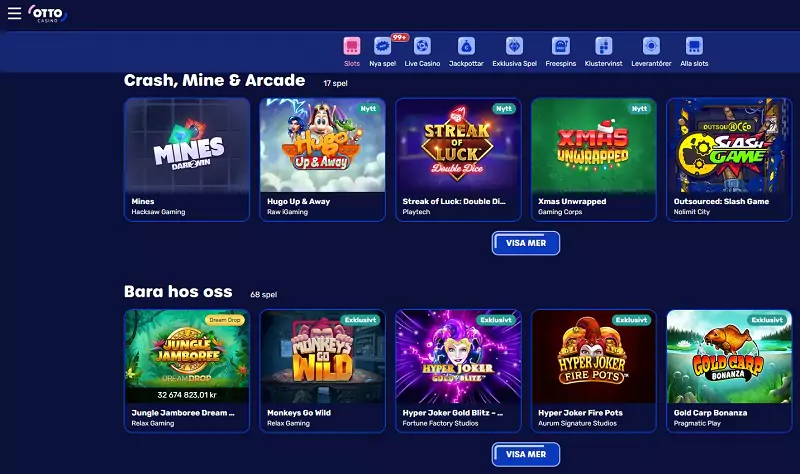 Otto Casino Recension