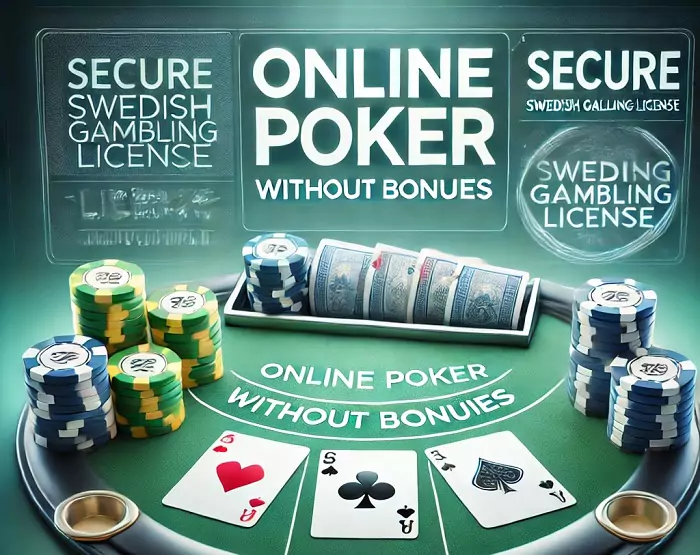 spela utan pokerbonusar i Sverige