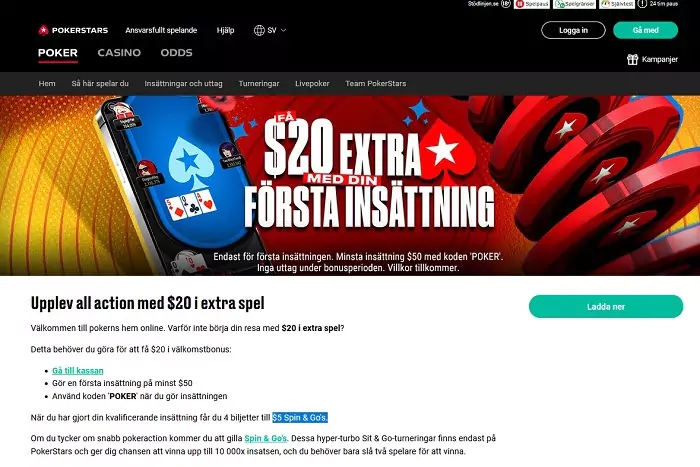 Pokerstars Recension