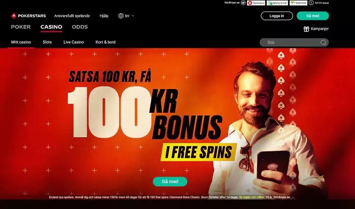 Pokerstars Casino Recension