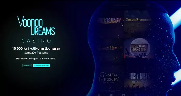Voodoodream Casino Recension